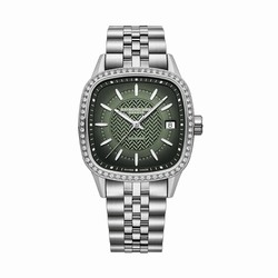 Raymond Weil Freelancer Automatic 34.5mm x 34.5mm Ladies details Lab Grown Diamonds Green 2490-STS-52051
