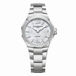 Baume & Mercier Riviera Quartz 33mm Ladies details BM0A10729