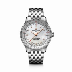 Breitling Navitimer Automatic 35 Stainless Steel details A17395211A1A1