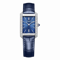 Baume & Mercier Hampton Quartz 22mm Ladies details Blue BM0A10709