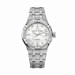 Maurice Lacroix Aikon Automatic Date 35mm Ladies details Mother Of Pearl AI6006-SS002-170-1