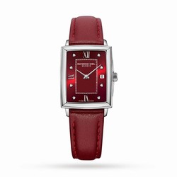 Raymond Weil Toccata 28.1mm x 22.6mm Ladies details Ruby 5925-STC-00451