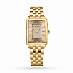 Raymond Weil Toccata Champagne Dial - Ladies Rectangular details 22.6mm 5925-P-00100