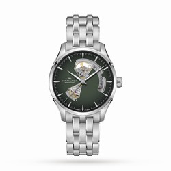 Hamilton Jazzmaster Open Heart 40mm Mens details H32675160