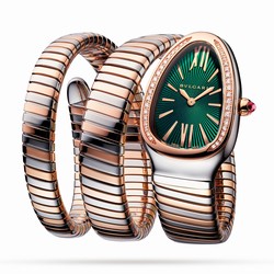 Bvlgari Serpenti Tubogas 35mm Green Dial Ladies details 102791