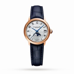 Raymond Weil Maestro 33.5mm Ladies details Mother Of Pearl 2139-P53-05909