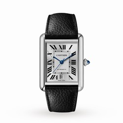 Cartier Tank Must Extra-Large Model Automatic Movement Steel Leather WSTA0040