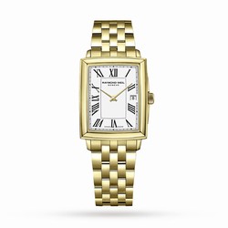 Raymond Weil Toccata Ladies Gold Quartz details 22.6 x 28.1mm 5925-P-00300