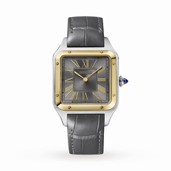 Cartier Santos-Dumont details Large Model Yellow Gold High Autonomy Quartz W2SA0028