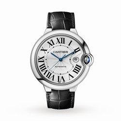 Cartier Ballon Bleu De Cartier details 42mm Steel Leather WSBB0026