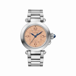 Cartier Pasha de Cartier details 35 mm mechanical movement with automatic winding. WSPA0041
