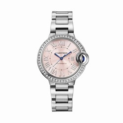 Cartier Ballon Bleu De Cartier details 33mm Automatic Winding Steel Case W4BB0037