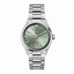 TAG Heuer Carrera Date 36mm Ladies details Green WBN2312.BA0001