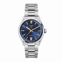 TAG Heuer Carrera Date 36mm Ladies details Deep Blue WBN2311.BA0001