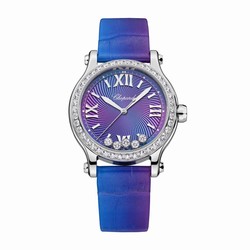 Chopard Happy Sport Blue and Purple Ladies details 278608-3006