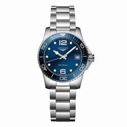 Longines Hydroconquest 32mm Ladies details Blue L33704966