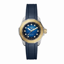 TAG Heuer Aquaracer Professional 200 30mm Ladies details Blue WBP2450.FT6215