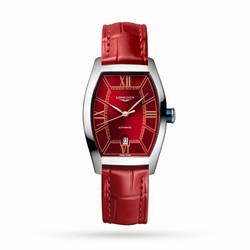 Longines Evidenza 26mm X 30.6mm Ladies details Red L21424092