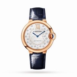 Cartier Ballon Bleu De Cartier details 36mm. Self-Winding Mechanical Movement Rose Gold WGBB0053