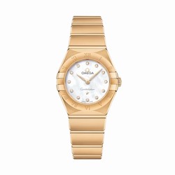 Omega Constellation 25mm Yellow Gold On Yellow Gold Ladies details O13150256055002