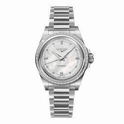 Longines Conquest 2023 Automatic 34mm Ladies details L34300876
