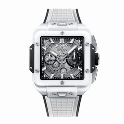 Hublot Square Bang Unico White Ceramic 42mm 821.HX.0170.RX