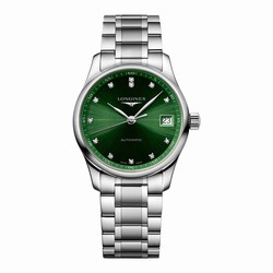 Longines Master Collection 34mm Ladies details Green L23574996