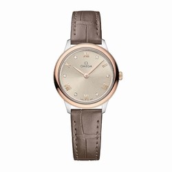 Omega De Ville Prestige 27.5mm Ladies details Linen O43423286059001