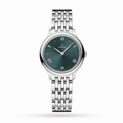 Omega De Ville Prestige Quartz 27.5mm Ladies details Green O43410286010001