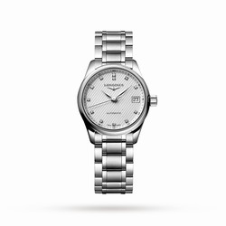 Longines Master Collection 25.5mm Ladies details Silver L21284776