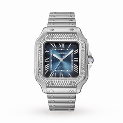 Cartier santos De Cartier details Medium Model Mechanical Movement With Automatic Winding W4SA0006