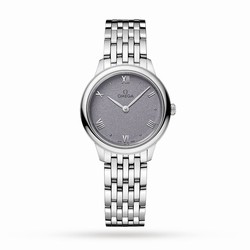 Omega De Ville Prestige Quartz 27.5mm Ladies details Purple O43410286003001