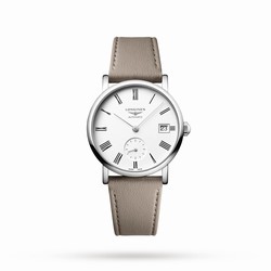 Longines Elegant Collection 34.5mm Ladies details Beige Strap L43124112